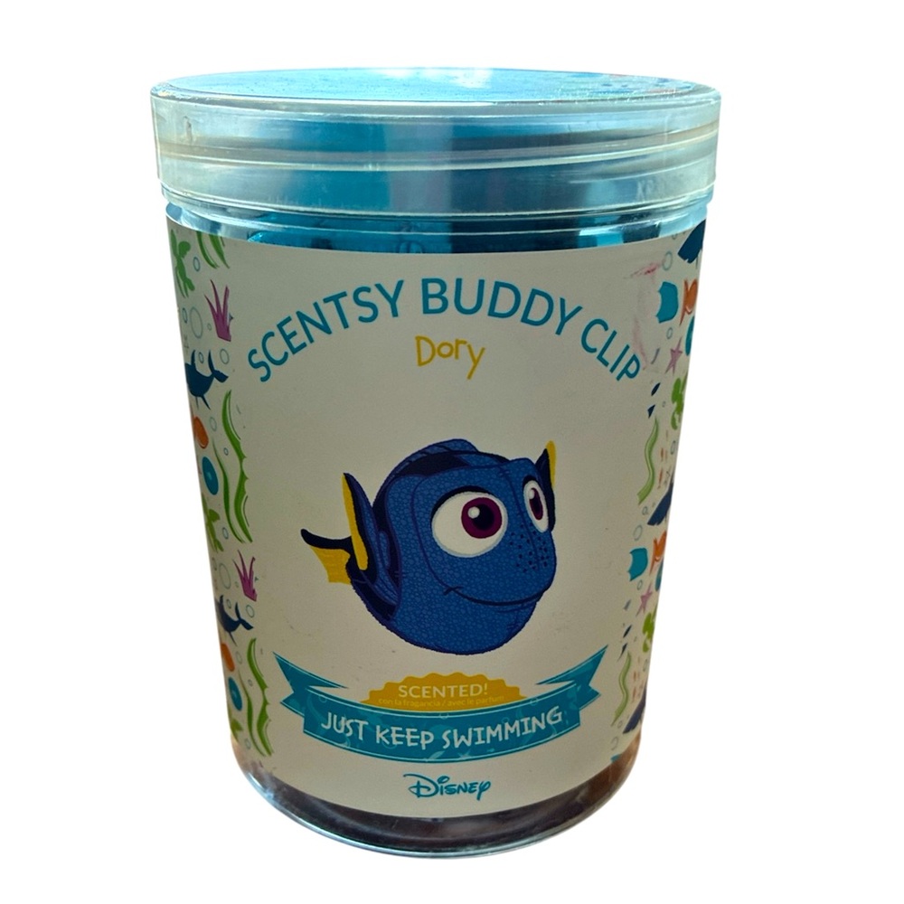 Disney Backpack Scentsy Accessory Dory Buddy Clip Nautical Beach Blue Yellow NWT